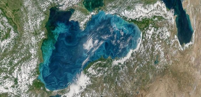 NASA saopštila: Crno more promijenilo boju NASA saopštila: Crno more promijenilo boju