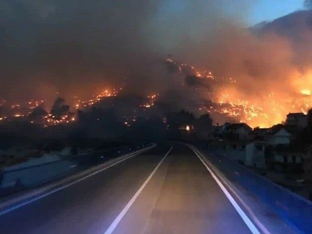 Hrvatska: Evakuisani hoteli zbog požara Hrvatska: Evakuisani hoteli zbog požara