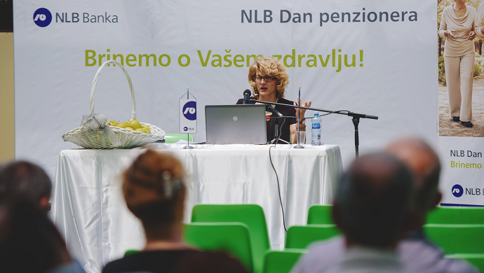 NLB Banka obilježila dan posvećen penzionerima NLB Banka obilježila dan posvećen penzionerima