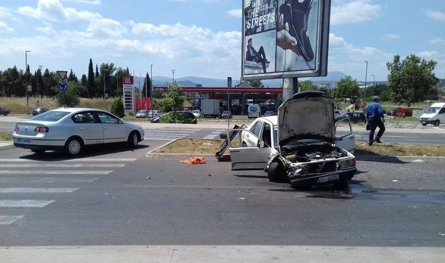 Udes na Starom aerodromu, ima povrijeđenih Udes na Starom aerodromu, ima povrijeđenih