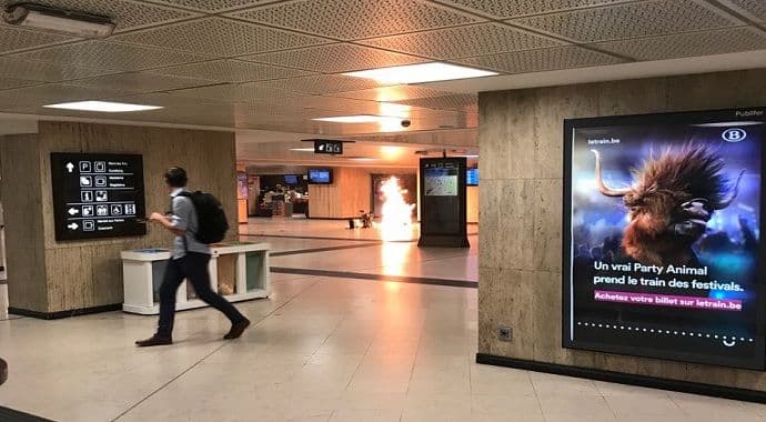 Uzbuna u Briselu: Opasan eksplozivom na glavnoj stanici Uzbuna u Briselu: Opasan eksplozivom na glavnoj stanici