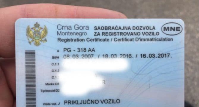 Građani koji nijesu platili saobraćajne kazne uskoro do svojih dokumenata Građani koji nijesu platili saobraćajne kazne uskoro do svojih dokumenata