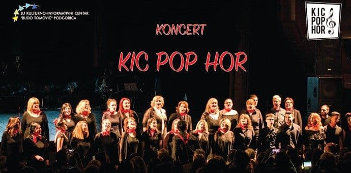 KIC pop hor izvodi poznate numere na prvom cjelovečernjem koncertu KIC pop hor izvodi poznate numere na prvom cjelovečernjem koncertu