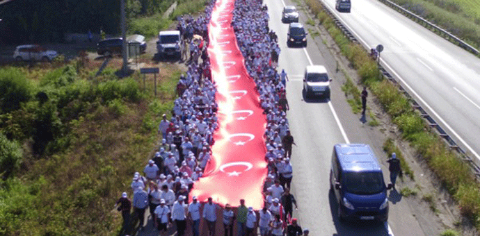 Turska: "Marš za pravdu" sve bliži Istanbulu Turska: "Marš za pravdu" sve bliži Istanbulu