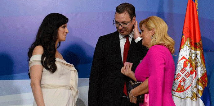 Grabar-Kitarović o Vučiću: Konačno sam dobila sagovornika Grabar-Kitarović o Vučiću: Konačno sam dobila sagovornika