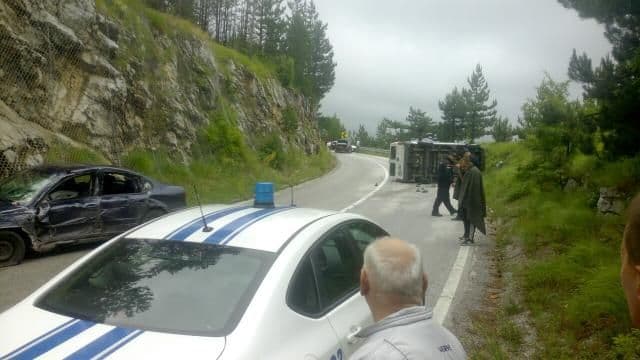 Udes na putu Pljevlja - Prijepolje, povrijeđeno više osoba Udes na putu Pljevlja - Prijepolje, povrijeđeno više osoba