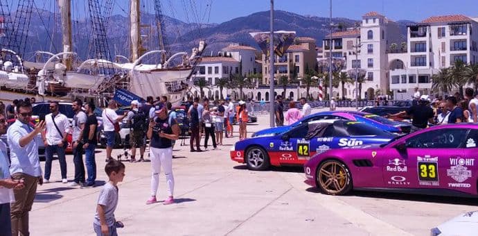 Pine dočekalo Gumball 3000 Pine dočekalo Gumball 3000