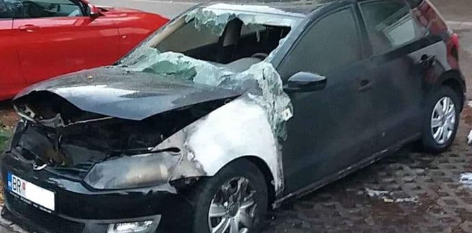 Izgorio automobil u Baru Izgorio automobil u Baru