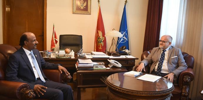 Darmanović - Al Romaiti: Nivo ekonomskih odnosa dvije države u kontinuiranom usponu Darmanović - Al Romaiti: Nivo ekonomskih odnosa dvije države u kontinuiranom usponu