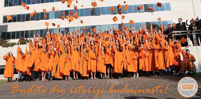 UDG: Upis od ponedjeljka, besplatne studije za lučonoše UDG: Upis od ponedjeljka, besplatne studije za lučonoše