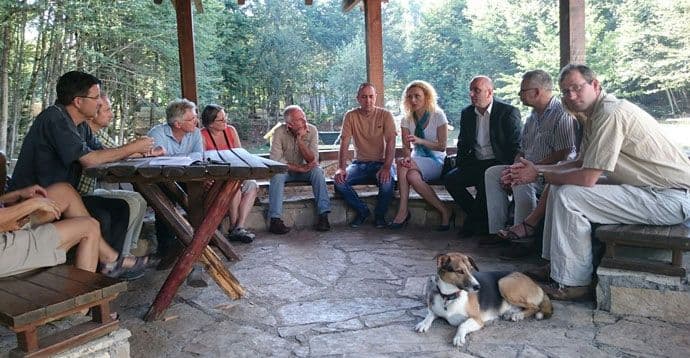 Predstavnici NP Švarcvald posjetili Ivanova korita Predstavnici NP Švarcvald posjetili Ivanova korita