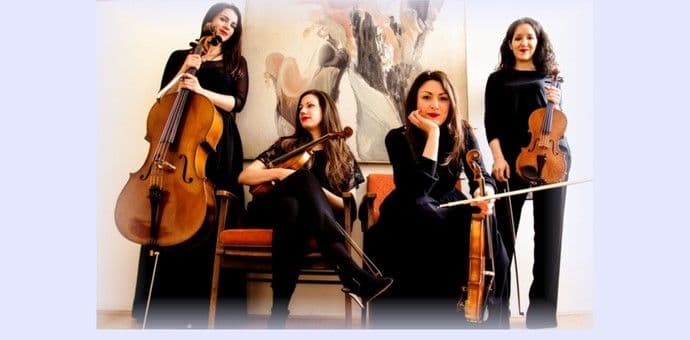 Kvartet "Vollmond" zatvara uspješan VIII Festival gudača Kvartet "Vollmond" zatvara uspješan VIII Festival gudača