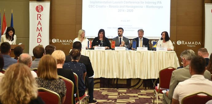 Počelo sprovođenje projekata iz Trilateralnog programa saradnje Hrvatska- BiH – Crna Gora 2014-2020 Počelo sprovođenje projekata iz Trilateralnog programa saradnje Hrvatska- BiH – Crna Gora 2014-2020