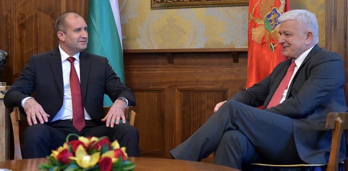 Marković – Radev: Crna Gora najbliža članstvu u EU Marković – Radev: Crna Gora najbliža članstvu u EU