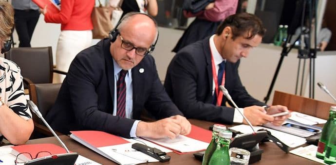 Darmanović: Kršenje osnovnih principa OEBS-a ozbiljan izazov Darmanović: Kršenje osnovnih principa OEBS-a ozbiljan izazov