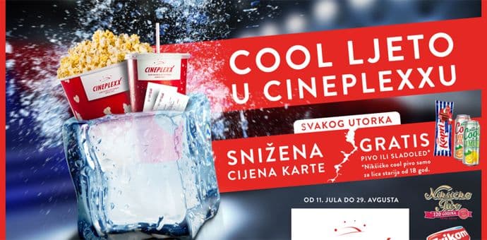 Početak cool ljeta obilježen u svim bioskopima Cineplexx Početak cool ljeta obilježen u svim bioskopima Cineplexx