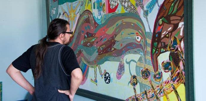 Otvorena izložba slika Miloša Mikija Popovića "Oda životu" Otvorena izložba slika Miloša Mikija Popovića "Oda životu"