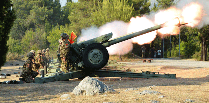 Počasna paljba sa Gorice povodom 13. jula Počasna paljba sa Gorice povodom 13. jula