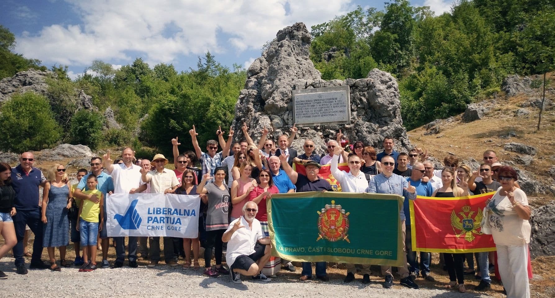 Proslavom 13. jula na Cetinju, LP označila početak kampanje Proslavom 13. jula na Cetinju, LP označila početak kampanje