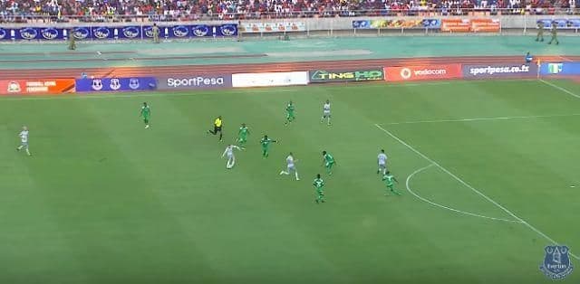 Golčina Runija na "debiju" za Everton Golčina Runija na "debiju" za Everton