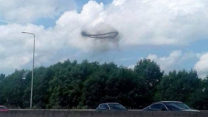 Nikom nije jasno šta se ukazalo na nebu iznad grada Nikom nije jasno šta se ukazalo na nebu iznad grada