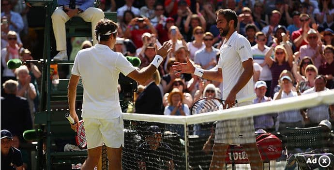 Istorijski okršaj Federera i Čilića u finalu Vimbldona Istorijski okršaj Federera i Čilića u finalu Vimbldona