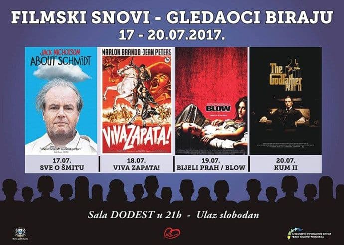 Revija "Filmski snovi" u KIC-u Revija "Filmski snovi" u KIC-u