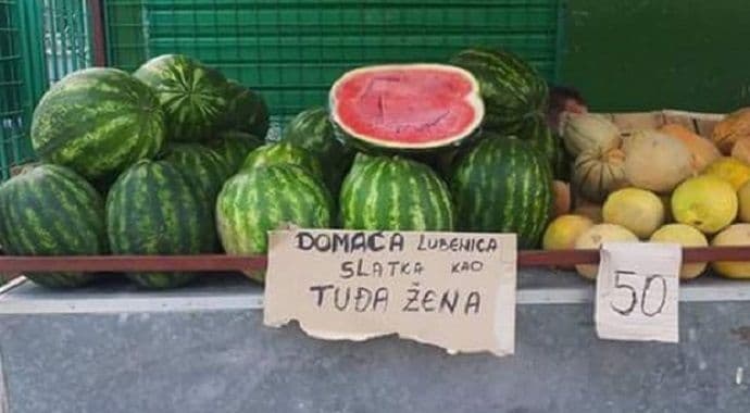 Temperatura opala, ne i potražnja za lubenicom Temperatura opala, ne i potražnja za lubenicom