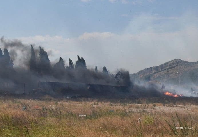 Nekoliko manjih požara, stanje pod kontrolom Nekoliko manjih požara, stanje pod kontrolom