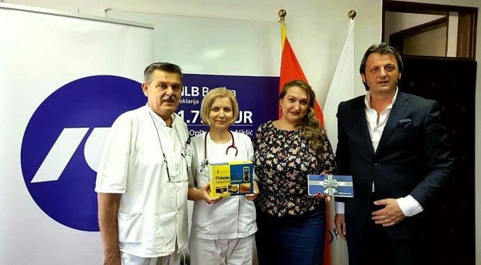 NLB Banka uručila donaciju Opštoj bolnici Nikšić NLB Banka uručila donaciju Opštoj bolnici Nikšić