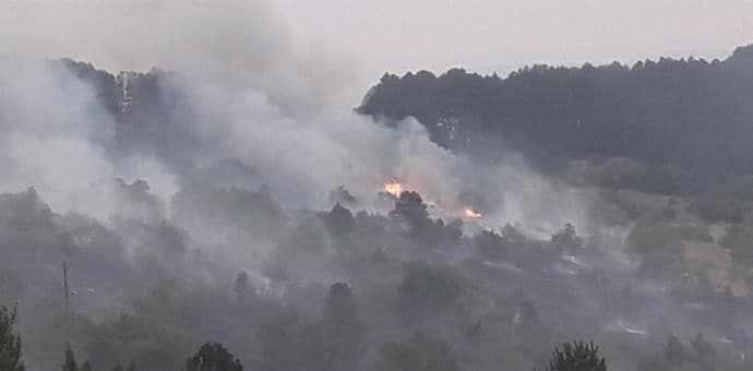 Lokalizovan požar u mjestu Krstac Lokalizovan požar u mjestu Krstac