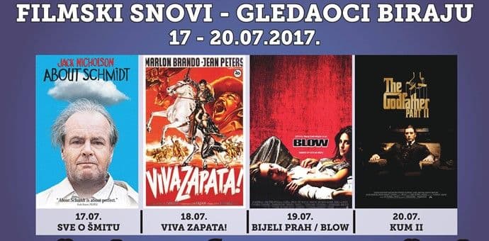Četiri velikana u "Filmskim snovima" Četiri velikana u "Filmskim snovima"