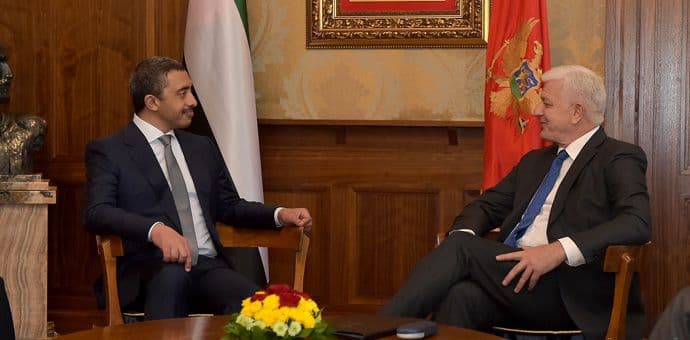 Marković sa šeikom Al Nahjanom: Crna Gora bezbjedna za investicije iz UAE Marković sa šeikom Al Nahjanom: Crna Gora bezbjedna za investicije iz UAE
