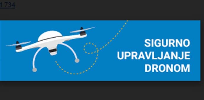 Poziv vlasnicima dronova da se evidentiraju kod Agencije Poziv vlasnicima dronova da se evidentiraju kod Agencije