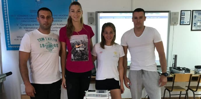 Antropometrijsko i funkcionalno mjerenje Marije Vuković i Slađane Perunović Antropometrijsko i funkcionalno mjerenje Marije Vuković i Slađane Perunović