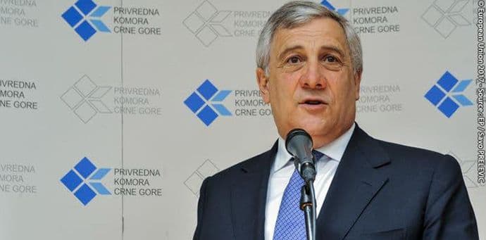 Tajani: Ekonomske reforme, borbu protiv korupcije i vladavinu prava treba unaprijediti Tajani: Ekonomske reforme, borbu protiv korupcije i vladavinu prava treba unaprijediti