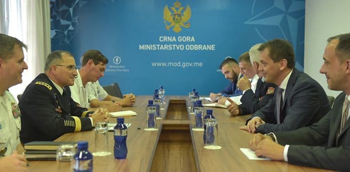 Bošković sa Skaparotijem: Crna Gora uvijek može računati na pomoć NATO-a Bošković sa Skaparotijem: Crna Gora uvijek može računati na pomoć NATO-a