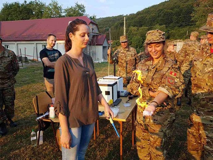 NVO PRONA posjetila polaznike Ljetnjeg vojnog kampa za mlade 2017 NVO PRONA posjetila polaznike Ljetnjeg vojnog kampa za mlade 2017