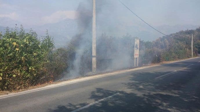 Jenjavaju požari u Novom i Tivtu, problematično bilo samo kod Solila Jenjavaju požari u Novom i Tivtu, problematično bilo samo kod Solila