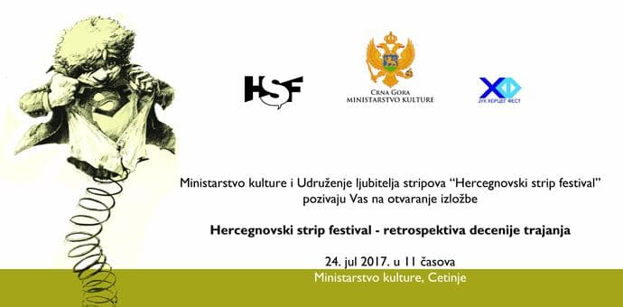 Izložba Hercegnovskog strip festivala na Cetinju Izložba Hercegnovskog strip festivala na Cetinju