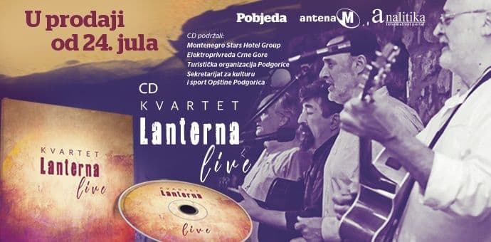 U prodaji CD kvarteta Lanterna! U prodaji CD kvarteta Lanterna!