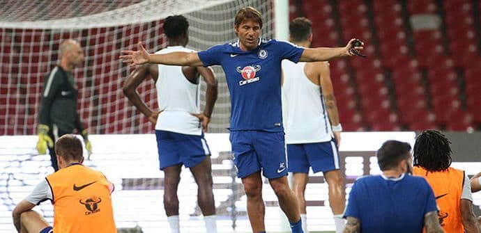 Urnebesna reakcija Kontea na izjavu Koste Urnebesna reakcija Kontea na izjavu Koste