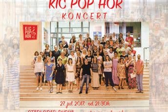 Koncert KIC POP HORA  sjutra u Budvi 