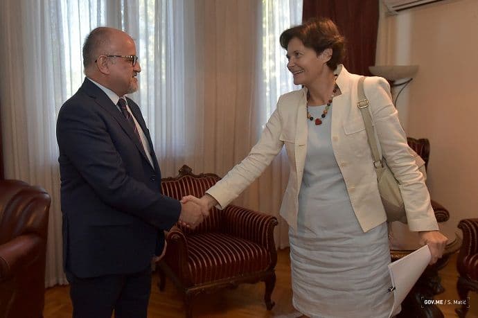 Darmanović primio novoimenovanu ambasadorku Austrije Anu Janković Darmanović primio novoimenovanu ambasadorku Austrije Anu Janković