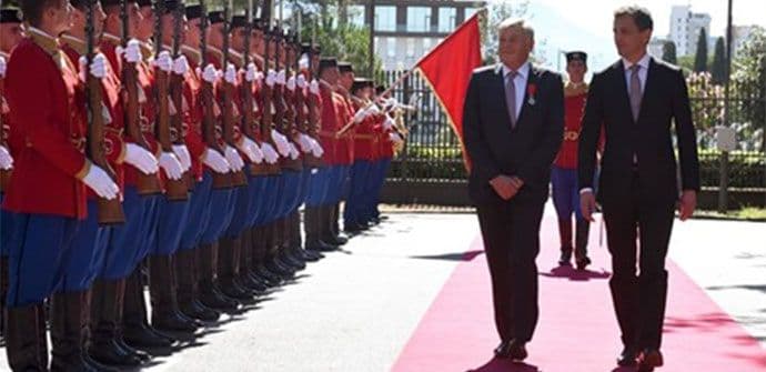 Ministar odbrane Bošković sastao se sa princem Nikolom Petrovićem-Njegošem Ministar odbrane Bošković sastao se sa princem Nikolom Petrovićem-Njegošem