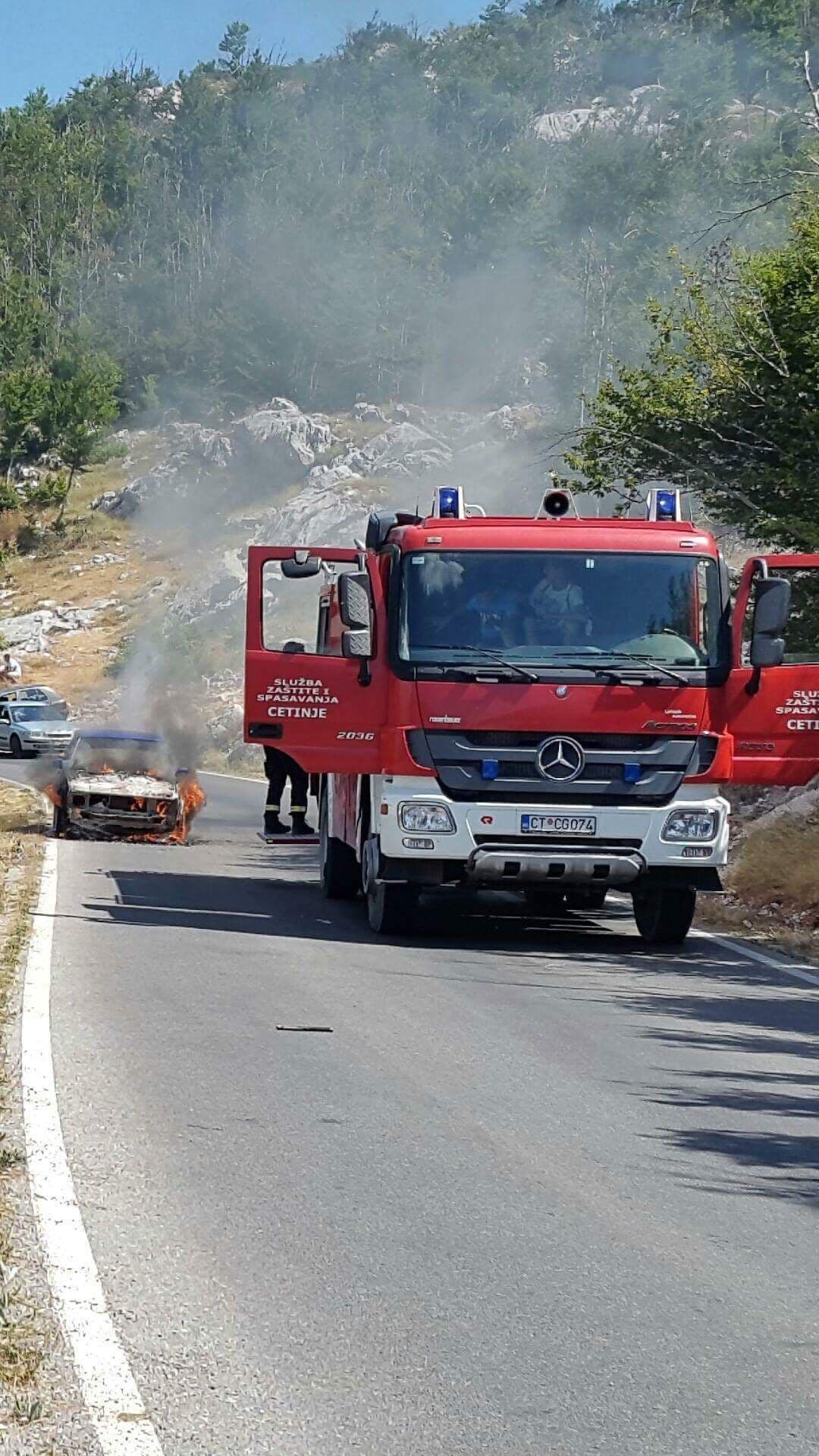 Izgorio "jugo" na Lovćenu Izgorio "jugo" na Lovćenu