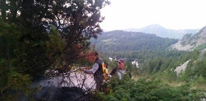 Lokalizovani požari u NP Prokletije Lokalizovani požari u NP Prokletije