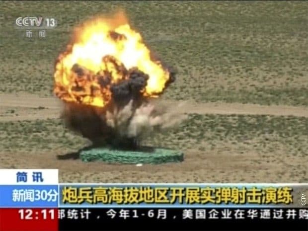 Kina izvela vježbe sa bojevom municijom na Tibetu Kina izvela vježbe sa bojevom municijom na Tibetu