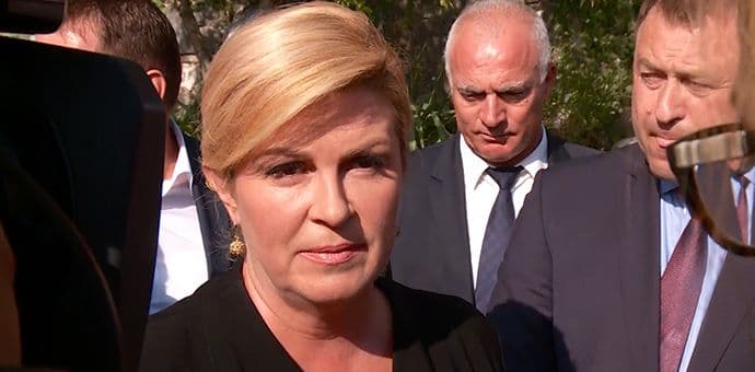 Grabar-Kitarović: Mnogi Srbi su žrtve velikosrpske politike Grabar-Kitarović: Mnogi Srbi su žrtve velikosrpske politike