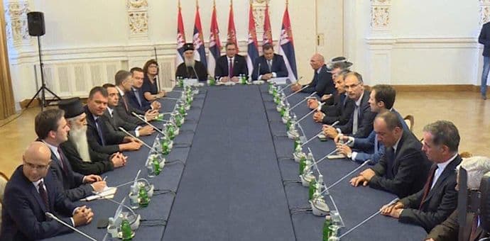 Milačić predstavljao Srbe kod Vučića na obilježavanju "Oluje" Milačić predstavljao Srbe kod Vučića na obilježavanju "Oluje"